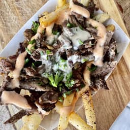 French Fries Shawarma Snack