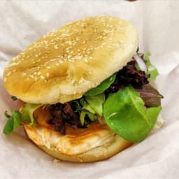 Smoked Salmon Burger