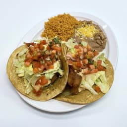 2 Al Pastor Taco Combo