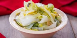 冬菇白菜 Napa Cabbage With Black Mushroom