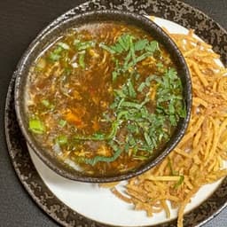 Egg Manchow Soup