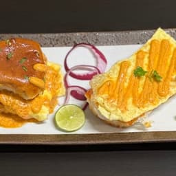 Tandoori Omlette Pav