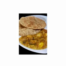 Poori (2) & Curry