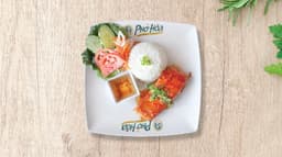R26 - Sweet Chili Salmon (Rice Plate)