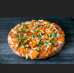 Malai Paneer Pizza Cauliflower Crust (12'')