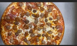 All Meat Pizza Cauliflower Crust 12"