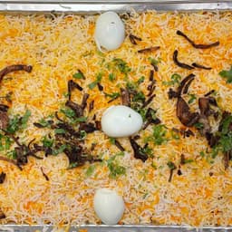 Egg Biryani Tray