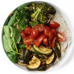 Garlic Veggie Bowl